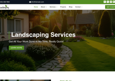 Landscaping